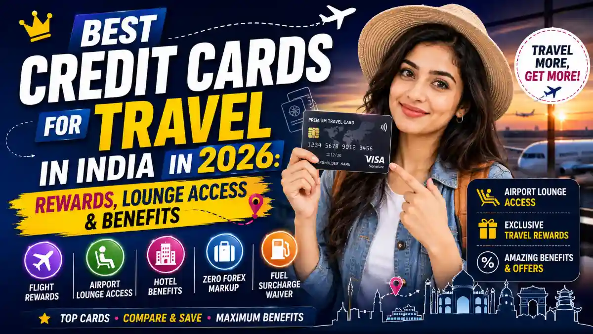 Best Credit Cards for Travel in India in 2026: Rewards, Lounge Access & Benefits